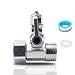 1/2" to 1/4" RO Feed Water Adapter Ball Valve Faucet Tap Feed Reverse Osmosis