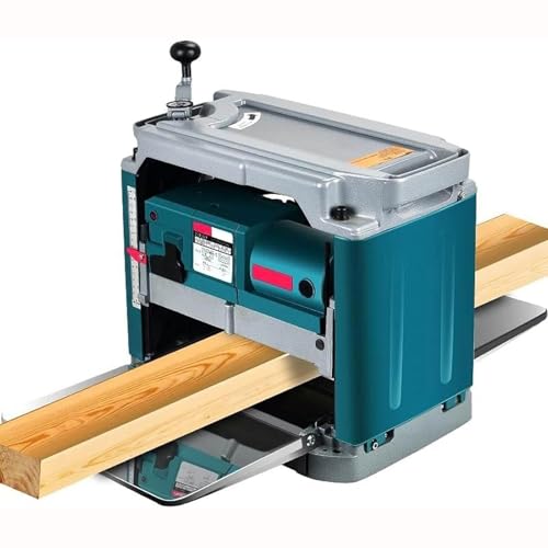 QYOEGSQ 12'' Benchtop Planer,1850W Multifunctional Woodworking Heavy Duty Wood Thickness Planer,8500rpm 15AMP Woodworking Planer,6m/min Planing Speed, for Wood Cutting Woodworking and DIY