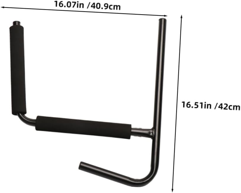 2pcs Heavy Duty Kayak Storage Mount Hanger for Kayaks Surfboards Hooks for Garage and Indoor Use Scratch-Resistant Design