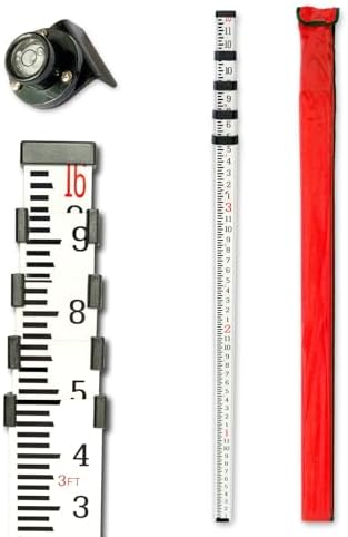 Rod Shot Grade Grade Rod,16-Foot Aluminum Grade Rod - 10ths,Grade Stick,Grade Stick ...