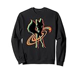 Retro Sexy Fox Anthropomorphic Furry Fandom Cosplay Fursona Sweatshirt
