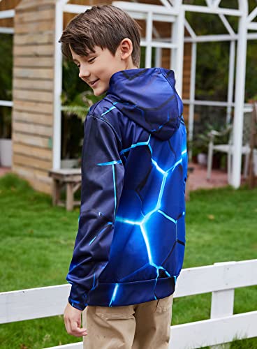 Ahegao 3D Hoodies For Boys Novelty Navy Blue Galaxy Pullover Sweater Size 8 9 10 11 12 Kids Fun Soft Lightweight Blue School Hoodys Sweatshirts Big Girls Fissure Graphics Tops Comfy Jersey Coat #TOP4