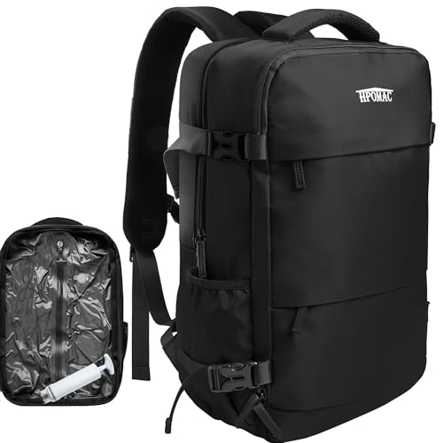 Vacuum Backpack Travel 50L, Carry On Compliant Backpack