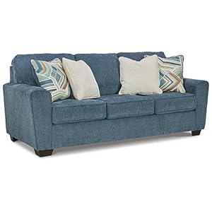 Signature Design by Ashley Cashton Casual Sofa for Living Room, Blue