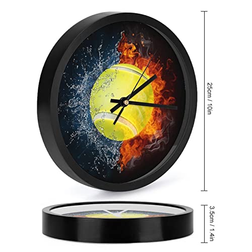 Pendule murale tennis silencieuse pour optimiser la concentration au bureau - 3