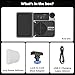 Amaran Ace 25c Pocket RGBWW LED Light, Boost Mode Up to 32W, Full-Color Mini Video Light (2,300-10,000K), 1,500 Lux@1m at 5,600K, 4500mAh Battery with PD Fast Charging for Mobile Creators (Silver)