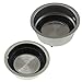 SPARES2GO Mały jeden + dwa filtry filtrujące do ekspresu do kawy Delonghi