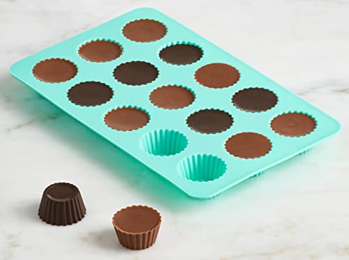 Molde de silicona para cupcakes y chocolates en pack de 2 unidades 6