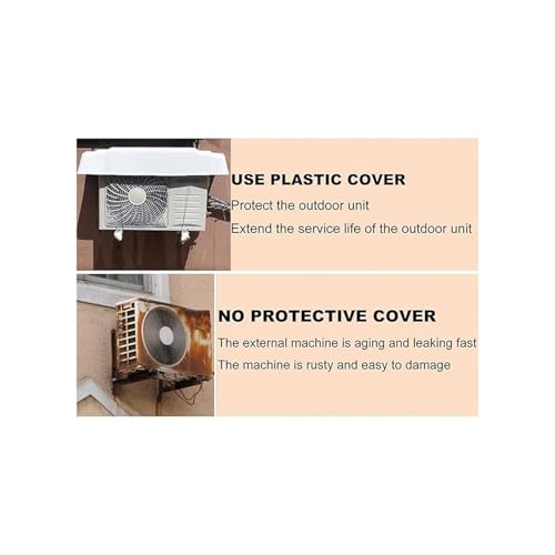 Housse de protection pour condenseur de climatiseur extérieur mini-split universelle