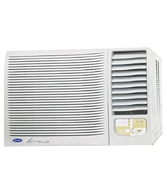 Carrier ESTRELLA Window AC (1.5 Ton 5 Star Rating White Copper)