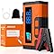 JDMCAR Starthilfe Powerbank für Pkw, 5000A 12V Auto Starthilfe Powerbank, Jumper Starter Powerbank mit LCD Bildschirm & LED Taschenlampe, Autobatterie Booster, für bis zu 9L Benzin & 8.5L Diesel MB