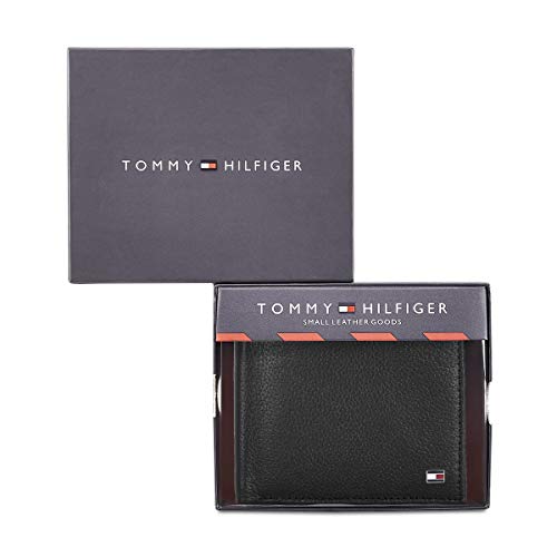 Tommy Hilfiger Leather Men Wallet (Black) 6 41HdRGzfdlL