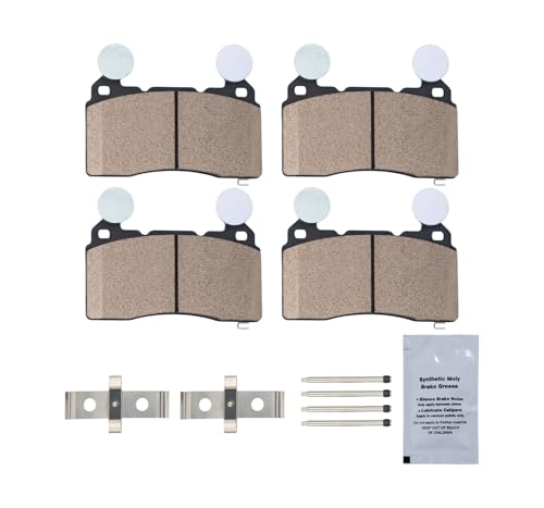 Image of HUSCH D1474 Front Ceramic Brake Pads Kit Fit For Chevrolet Camaro 2010-2015