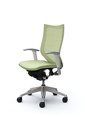 オカムラ 岡村製作所 デスクチェア オフィスチェア バロン ハイバック 可動肘 座クッション ピスタチオ CP85DW-FEF6