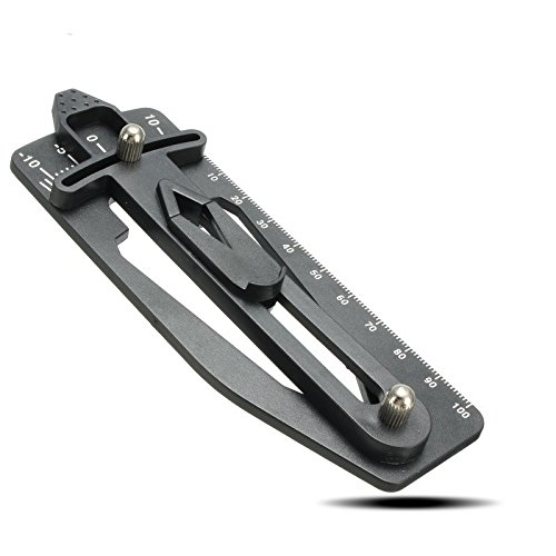  TuToy 0-10Cm Abs Black Universal Pitch Gauge Per Esky Belt Cp V2 King 3 Sostituire Ek1-0348