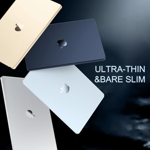 Image of AKIT Matte Case for MacBook Air 15 Inch M5 M4 M3 M2 2026-2023, Sky Blue | A3448 A3241 A3114 A2941, 100% Color Match, Anti-Scratches&Fingerprints, Protective Hard Shell, Ultra Thin, Easy Take On