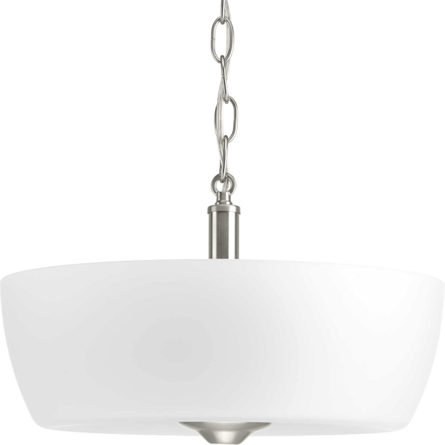 Progress Lighting Leap Collection Two-Light 14'' Semi-Flush Mount
