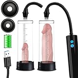 Updated Electric Penis Pump, HIPGAGA Penis Vacuum Pump, Rechargeable Erection Pump Device, Automatic