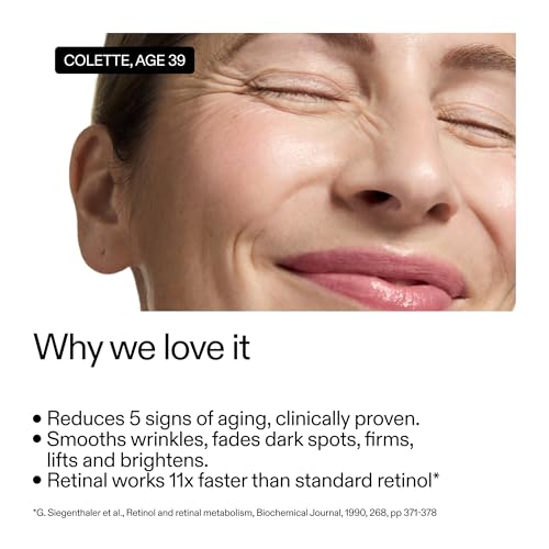 Image of The INKEY List Advanced 0.2% Retinol Serum 0.5 Fl Oz, 0.2% Retinal, 2% Sirtalice & 1.2% Syrelief, Accelerated Skin Renewal, Smooths & Firms, Improves Elasticity, Suitable for all Skin Types