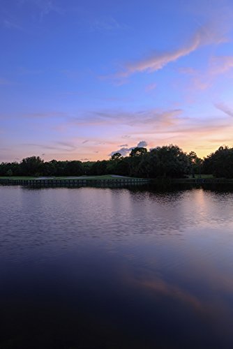 Posterazzi PPI164417S Sunset Over Golf Course Sarasota