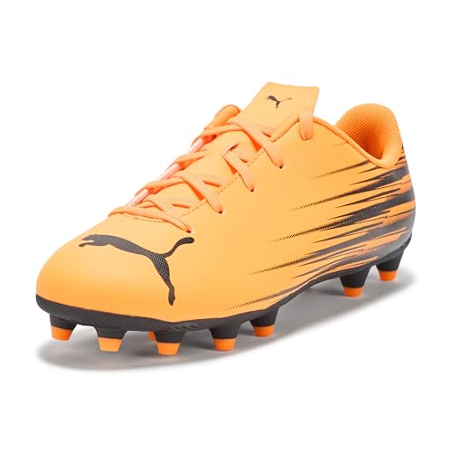 Puma Unisex niños Continental Attacanto/Artificial Suelo Zapatillas, Heat Fire Black Ah25, 38 EU
