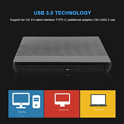 Graveur DVD USB externe résistant aux chocs pour PC Windows XP