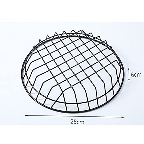 Fries Mand, roestvrijstalen frietjes mand, voedselweergave mandfilter, geschikt voor frieten, snacks, etc,Black - Image 3