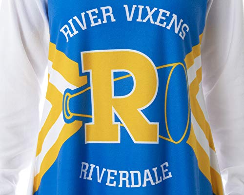 Intimo Riverdale Women's River Vixens Cheerleaders Raglan Sleep Shirt Pajama Nightgown (Xl) #TOP1