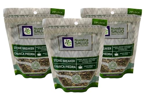 Nuestra Salud Chanca Piedra Tea Stone Breaker (Pack of 3)