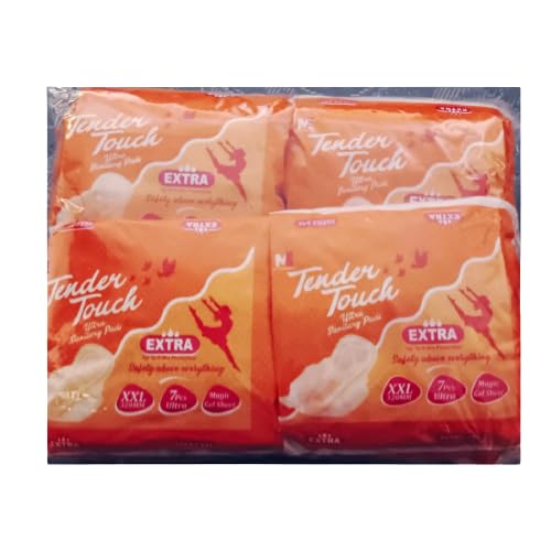 Buy Tender Touch Ultra Sanitary Napkins (XXL/Pack of 4) Online at Low