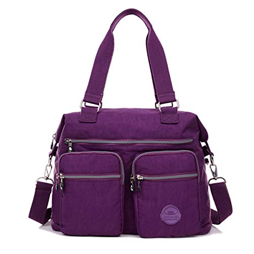 Sac en bandoulière imperméable Tiny Chou violet : protégez vos affaires de la pluie avec légèreté