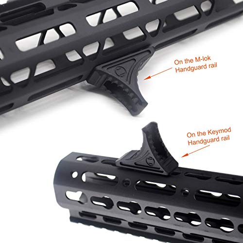 Forward Universal Hand Stop for both KeyMod & M-LK MLK Tactical Handguard
