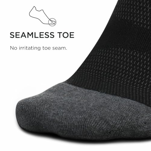 Image of Feetures Elite Max Cushion No Show Tab - Running Socks for Men & Women, Athletic Compression Socks, Moisture Wicking