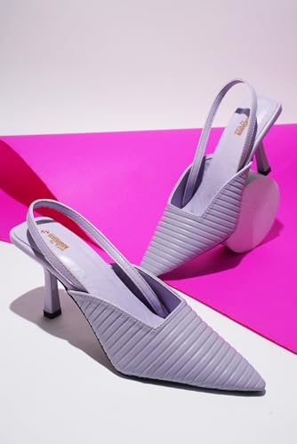 Image of SilverArrow girls Cove Serenade Heeled Sandal | Stiletto Heel |Fashion Sandals |Ankle Strap | Single Strap | Perfectly designed for casual outings and parties