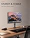 Suptek Single Monitor Mount, Adjustable Monitor Arm Desk Mount Stand for 1 / One Screen up to 32 inch Screen(MD9401)