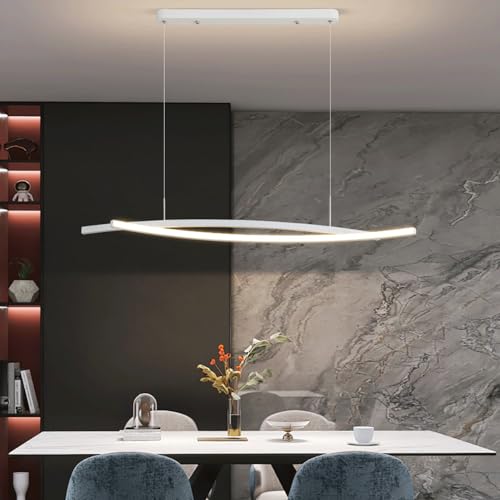 Lámpara LED moderna para comedor rectangular y cocinas de concepto abierto 4
