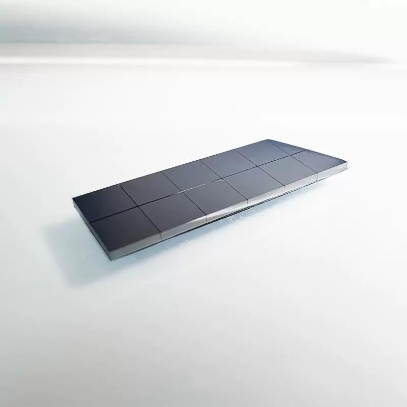Packung mit 10 einseitigen Silizium-Poliersubstraten for SEM und – ideal for PVD/CVD-Beschichtung und Analyse(5x5 mm)