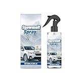 De-icer for Car Windshield, 100ml Snowmelt Spray, Fast-Acting Car Windshield Ice & Snow Remover, -50℃ Antifreeze De-Icing Spray for Auto Glass (1pc)