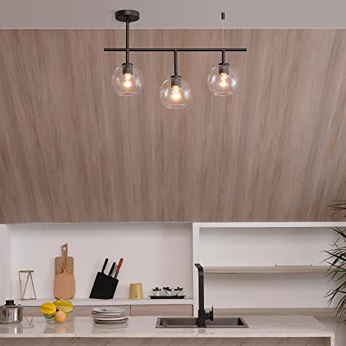 Globe Electric Mika 3-Light Track Lighting, Matte Black #TOP2