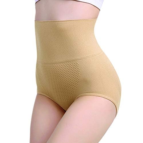 Image of SHEWIN Long Tummy Tucker Panty Shapewear - High-Waist Seamless Slimming Body Shaper for Women - Firm Control, Breathable & Comfortable (Free Size up to M to XXL Biege)