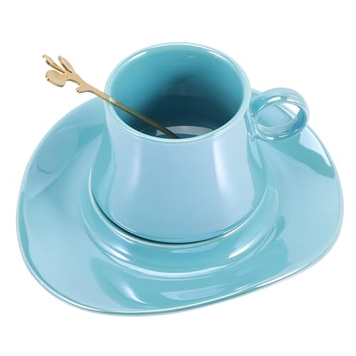 BESTonZON 1 Set Espresso Mugs Espresso Cups Ceramic Espresso Cup Grace Teaware Afternoon Tea Cup Bone China Teacups Exquisite Milk Cup Ceramic Cups Ceramic Mugs Water Cup Coffee Cup Ceramics