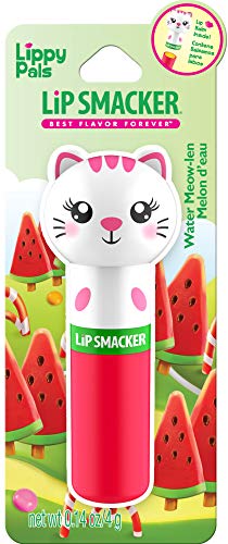 Lip Smacker Lippy Pal Kitten Flavored Lip Balm Watermelon | Clear Matte | For Kids, Men, Women | Stocking Stuffer | Christmas Gift #TOP2
