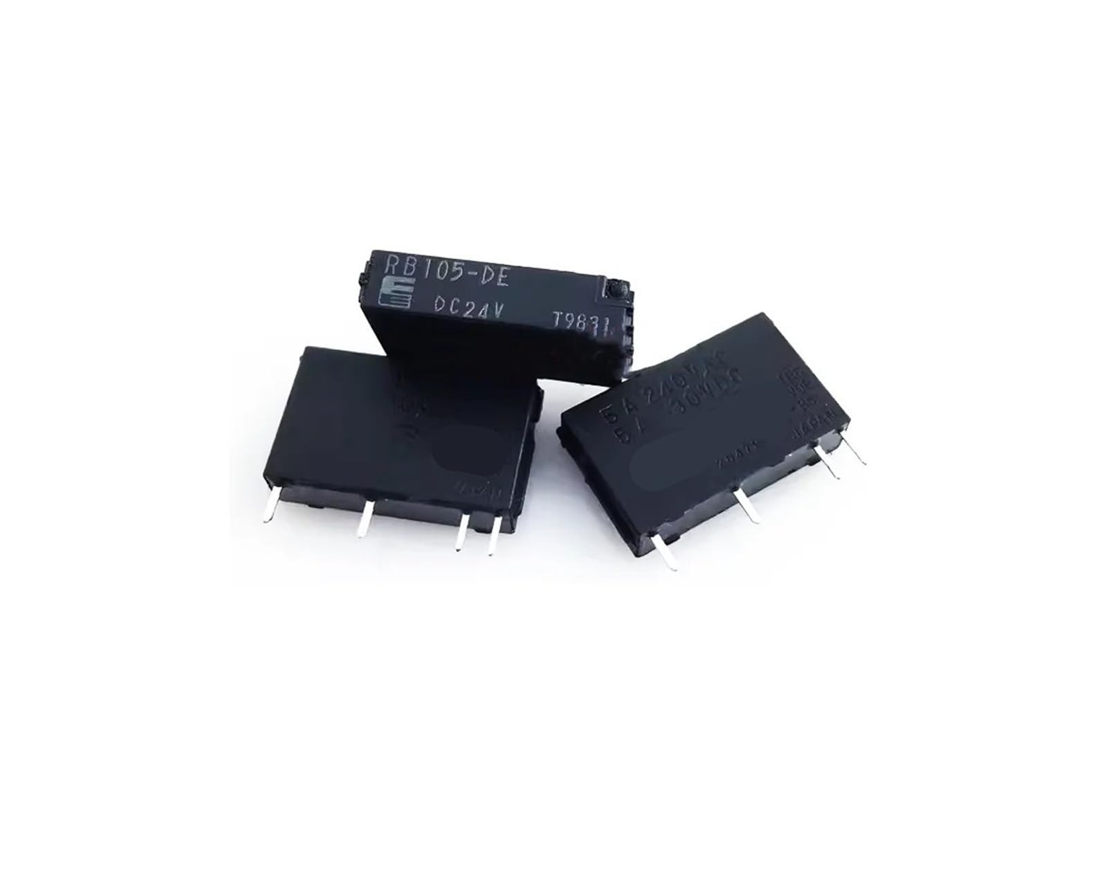 Relais 12 V RB105-DE commutable en 24V CC 30A à 5 broches - 2