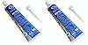Silicone RTV 4500 Food Contact Safe High Strength Silicone Sealant, Clear (2.8 FL. Ounce) - 2 Pack