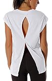 Esta camiseta de entrenamiento para mujer es ideal para tu fitness. La tela ligera que absorbe el sudor te ayuda a mantenerte seco, el corte abrazo de la cadera crea una silueta moderna que puedes moverte