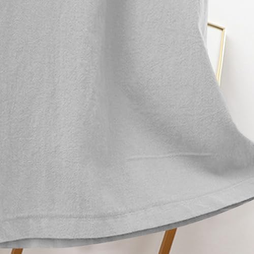 Pantalones pierna ancha tamaño más Mujeres Pantalones Largos sueltos rectos Gran tamaño con UNA sensación4