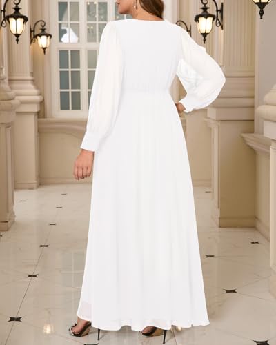 Image of Pinup Fashion Plus Formal Evening Bridesmaid Wedding Guest Fall Long Dress