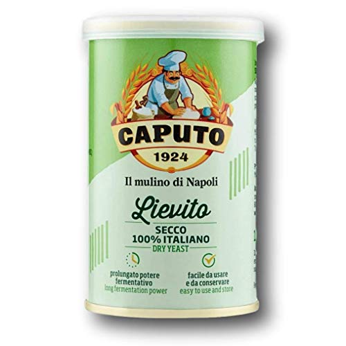 Antimo Caputo Lievito Active Dry Yeast 3.5 Ounce Can - Made in Italy - Perfect with 00 Flour