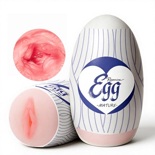 【Naïve Girl】 Super Stretch Male Masturbation Egg, Realistic Pocket-Sized Pussy Stimulator with Strong Suction, Adult Sex Toy for Male Masturbation with 3D Simulation of Vagina