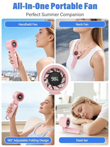 Portable Camping Fan Rechargeable LED
